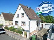 DIETZ: Modernisierungsbedürftiges Einfamilienhaus mit Garten in direkter Feldrandlage von Rollwald! - Rodgau