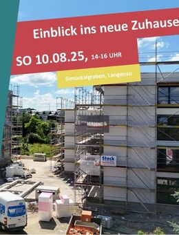 2-ZIMMER ETW IM 1. OG MIT BALKON - "WOHNEN IM PARK" IN LANGENAU - Langenau