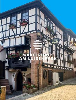 Kernsaniertes Restaurant mit Gewölbekeller 16.JH.**moderne Kücheneinrichtung**tolle Aussichtslage - Neuleiningen