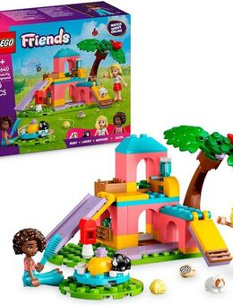 LEGO® Meerschweinchen Spielplatz (42640), LEGO Friends Konstruktionsspielsteine, (86 St), Made in Europe