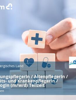 HeilerziehungspflegerIn / AltenpflegerIn / Gesundheits- und KrankenpflegerIn / HeilpädagogIn (m/w/d) Teilzeit - Hückeswagen (Schloss-Stadt)