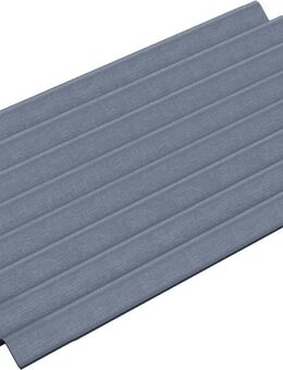 Dach Dacheindeckung Bitumenwellplatten 1000 x 760 mm Grau - Wuppertal