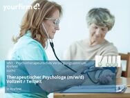 Therapeutischer Psychologe (m/w/d) Vollzeit / Teilzeit - Krefeld