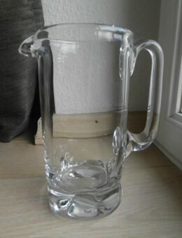 Glas Krug 0,9 l Eisboden Vase Glaskrug Vintage Retro Friedrich? 19,- - Flensburg