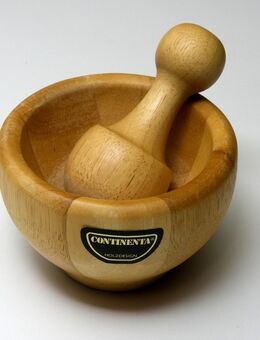 Continenta Holzmörser mit Stößel - Bremerhaven