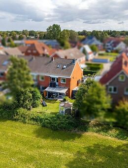 Attraktives Reihenendhaus in Aurich - Ruhig Wohnen mit Blick ins Grüne und nur wenige Gehminuten bis zur Innenstadt - Aurich