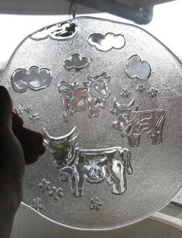 Servierplatte Glas - Leverkusen
