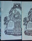 Historishe Ausgaben des Evang. Volkskalenders Bayern 1927/28/29 in 10437