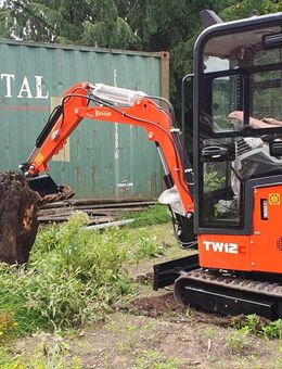 Garten Minibagger arbeiten Privat - Itzehoe Zentrum