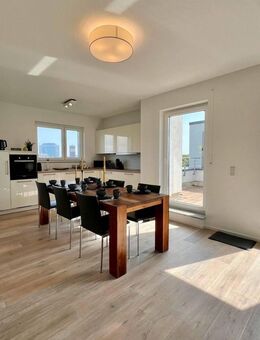 Pure Eleganz im Europaviertel - Vollmöbliertes Designer-Penthouse mit Terrasse & Tiefgarage - Frankfurt (Main)