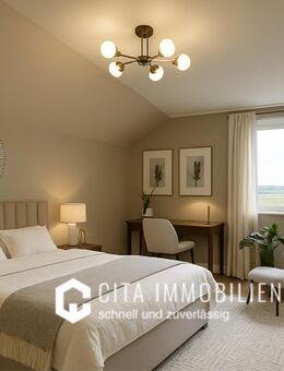 3-Zimmer-Dachgeschosswohnung mit Einbauküche in ruhiger Lage von Altenstadt-Lindheim - Altenstadt (Hessen)