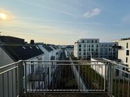 Nahe Mühlenkamp: gepflegte 3-Zimmer-Altbauwohnung mit Flügeltür, Stuck und schönem West-Balkon! - Hamburg