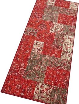 HANSE Home Läufer Kirie, rechteckig, Höhe: 9 mm, Patchwork, Kurzflor, Teppichläufer, Modern, Vintage, Wohnzimmer, Flur