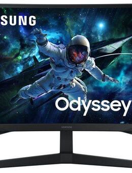 Samsung G55C LED-Monitor (68 cm/27 ", 2560 x 1440 px, QHD, 1 ms Reaktionszeit, 165 Hz, VA LED)
