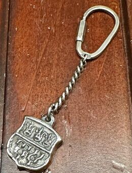 Vintage Kölner Wappen Luxus Schlüsselanhänger 835 Silber Rarität - Köln