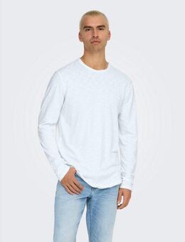 ONLY & SONS Langarmshirt ONSBENNE LONGY LS TEE VD