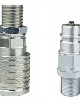 3x Hydraulik Schnellkupplung Steckkupplung Kupplung M22X1,5 Landmaschinen Landwirt Forst Set242 - Wuppertal