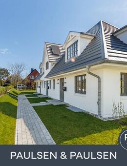 Exklusives Endhausteil mit schönem Garten und Garage in Alt-Westerland - Sylt