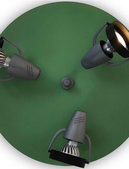 niermann Deckenstrahler Strahler, ohne Leuchtmittel, 3 verstellbare Spots