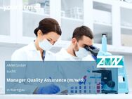 Manager Quality Assurance (m/w/d) - Warngau