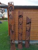 Edelrost Leuchtsäule Venezia in 3 Größen. in 87647