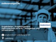 Projektleiter / Projektingenieur Elektrotechnik (m/w/d) – Anlagenbau und Infrastruktur - Ladenburg