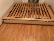 IKEA Bett massiv mit Schubladen 95 Eur Selbstabholer Heilbronn - Heilbronn