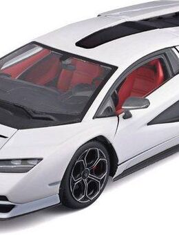 Bburago Sammlerauto Lamborghini LPI 800-4, weiß, Maßstab 1:24