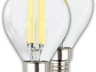 Briloner Leuchten LED-Leuchtmittel Ultraeffizientes Leuchtmittel EEK A, E14 Tropfen, 2er Set, E14, Warmweiß, 2,5W, 525 Lumen, 3000K