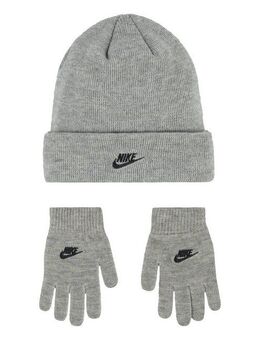 Nike Sportswear Beanie NAN FUTURA BEANIE/GLOVE SET (Set, 2-St) Größe 8-15, für Kinder