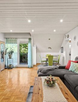 Licht - Luft - Lifestyle - modernisierte Maisonette-Wohnung inkl. Balkon und TG-Platz - Lottstetten