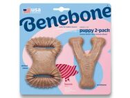 Benebone Puppy Set Wishbone & Dental Chew - Dental Chew & Wishbone Bacon Tiny