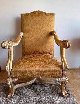 Sessel im Barockstil/Handgearbeitet/echt Holz - Kaarst