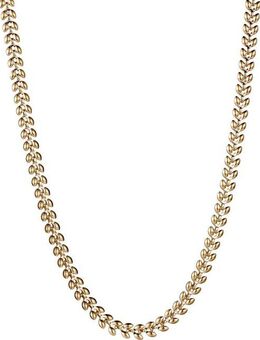 Firetti Edelstahlkette Schmuck Geschenk Edelstahl Halsschmuck Halskette Weizenähren