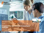 Projektleiter Bau (m/w/d) Erneuerbare Energien - Osnabrück