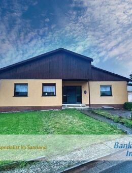 Wohnen auf einer Ebene - Wohnhaus mit Einliegerwohnung & viel Potenzial in Nohfelden-Walhausen! - Nohfelden