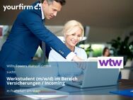 Werkstudent (m/w/d) im Bereich Versicherungen / Incoming - Frankfurt (Main)