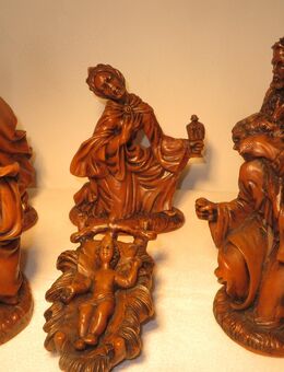 Krippe aus Wachs mit Stall - Rosenheim