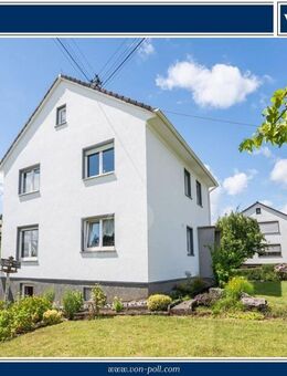 Gepflegtes Einfamilienhaus mit großzügigem Grundstück und viel Potenzial - Meudt
