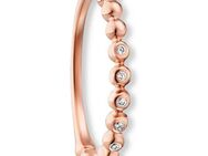 ONE ELEMENT Diamantring 0.04 ct Diamant Brillant Ring aus 585 Roségold, Damen Gold Schmuck