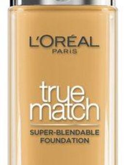 L'ORÉAL PARIS Foundation L'Oréal Paris True Match Foundation, Spendet Feuchtigkeit, mittlere Deckkraft, passt sich dem Hautton an.