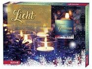 ROTH Kerzen Adventskalender 'Lichterzauber' 24 x Kerzenschein im Advent und 1 Sprüche-Buch - Kaiserslautern