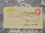Baden 3 Kreuzer Ganzsachen  Briefumschlag 1865,Lot 83
