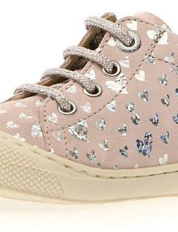 Naturino COCOON LOVELY Lauflernschuh Glitzerschuh im Metallic Look, Größenschablone zum Download