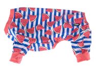 TIAKI Pet & Parent Pyjama im Partnerlook, Melone - Hundeshirt Größe S: ca. 25 cm Rückenlänge