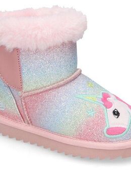 Dockers by Gerli Winterboots Schlupfboots, Winterstiefel, Snowboots mit Glitzer und Pride-Look