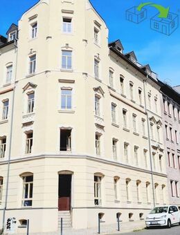 Freundliche Büroräume oder ihre 2-Raum-Wohnung mit Einbauküche im Hochparterre - Chemnitz