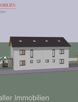 **Neubau** Moderne DHH im energieeffizienten KfW-40 Standard in Obertraubling / Regensburg - Obertraubling