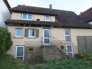 Gestalten Sie Ihr Eigenheim - Ausbauhaus mit Garten und Scheune - Wallhausen (Baden-Württemberg)