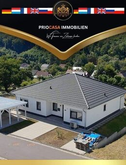 Bungalow in Bitburg | Neubau 2022 | ca. 140 m² Wohnfläche | 520,00 m² Grundstücksfläche | KfW 40 | Traumhafte Lage mit Aussicht - Bitburg